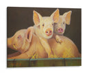 La Vida Como Cerdo Iii - Carolyne Hawley | Cuadro decorativo de Canvas Lab