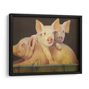 La Vida Como Cerdo Iii - Carolyne Hawley | Cuadro decorativo de Canvas Lab