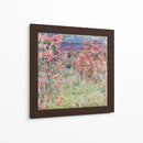 La casa entre las rosas - Claude Monet | Cuadro decorativo de Canvas Lab