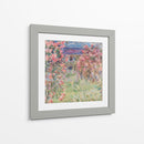 La casa entre las rosas - Claude Monet | Cuadro decorativo de Canvas Lab