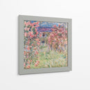 La casa entre las rosas - Claude Monet | Cuadro decorativo de Canvas Lab