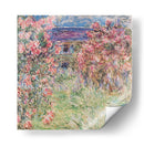La casa entre las rosas - Claude O. Monet | Cuadro decorativo de Canvas Lab