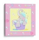 Baby Elephant Bath Iii - Jade Reynolds | Cuadro decorativo de Canvas Lab