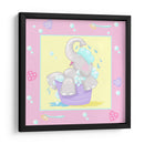 Baby Elephant Bath Iii - Jade Reynolds | Cuadro decorativo de Canvas Lab