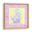 Baby Elephant Bath Iii - Jade Reynolds | Cuadro decorativo de Canvas Lab