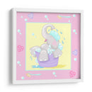 Baby Elephant Bath Iii - Jade Reynolds | Cuadro decorativo de Canvas Lab
