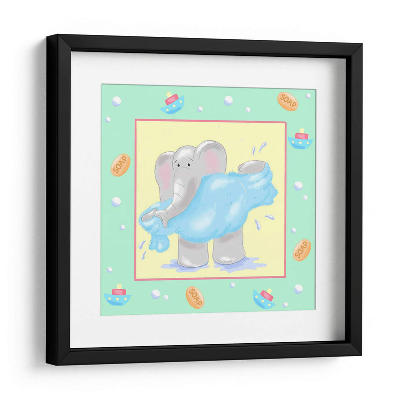 Baqueo Elefante Baño Iv - Jade Reynolds | Cuadro decorativo de Canvas Lab