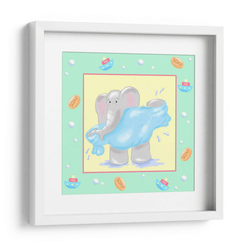 Baqueo Elefante Baño Iv - Jade Reynolds | Cuadro decorativo de Canvas Lab