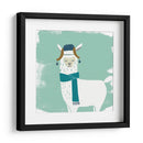 Paquete De Llama Iii - June Erica Vess | Cuadro decorativo de Canvas Lab