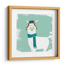 Paquete De Llama Iii - June Erica Vess | Cuadro decorativo de Canvas Lab