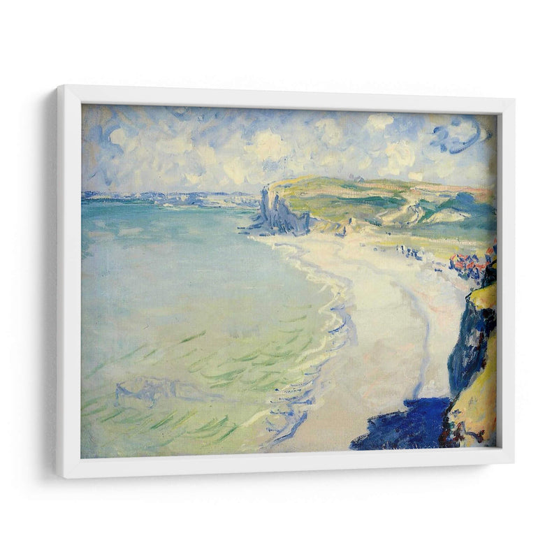 La playa en Pourville - Claude Monet | Cuadro decorativo de Canvas Lab