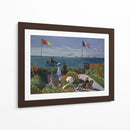 La terraza de Sainte-Adresse - Claude Monet | Cuadro decorativo de Canvas Lab