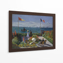 La terraza de Sainte-Adresse - Claude Monet | Cuadro decorativo de Canvas Lab