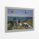 La terraza de Sainte-Adresse - Claude Monet | Cuadro decorativo de Canvas Lab