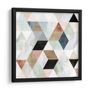 Mosaico De Acuarela I - Victoria Borges | Cuadro decorativo de Canvas Lab