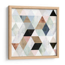 Mosaico De Acuarela I - Victoria Borges | Cuadro decorativo de Canvas Lab