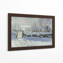 La urraca - Claude Monet | Cuadro decorativo de Canvas Lab
