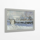 La urraca - Claude Monet | Cuadro decorativo de Canvas Lab