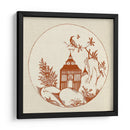 Pagoda Ornamental I - Vision Studio | Cuadro decorativo de Canvas Lab