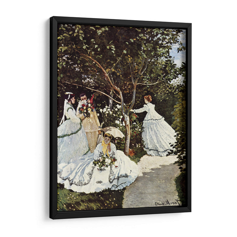 Mujeres en el jardín - Claude Monet | Cuadro decorativo de Canvas Lab