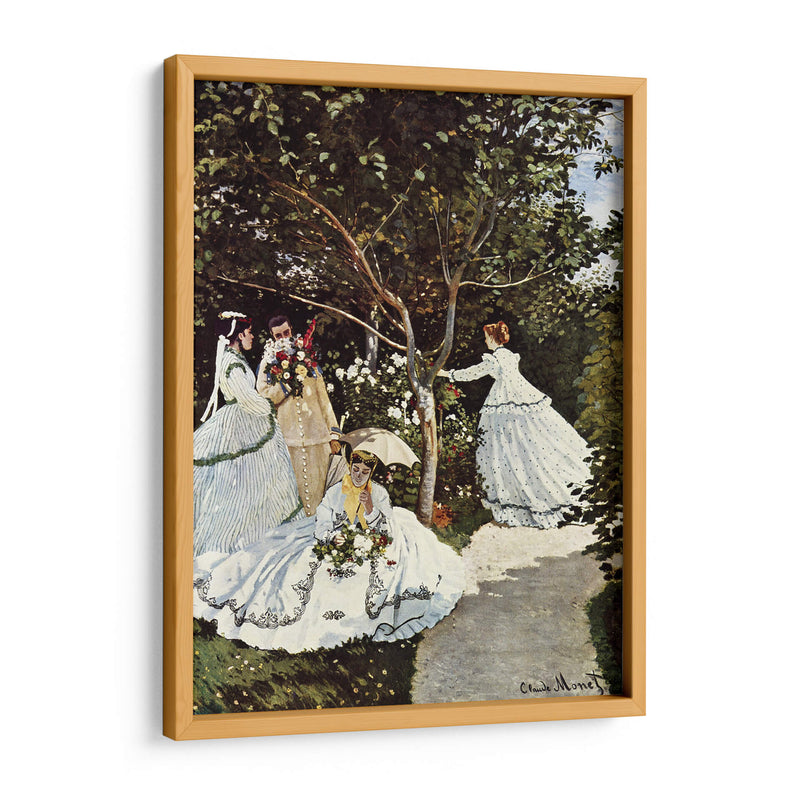 Mujeres en el jardín - Claude Monet | Cuadro decorativo de Canvas Lab