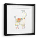 Blockprint Llama I - June Erica Vess | Cuadro decorativo de Canvas Lab