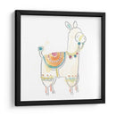 Blockprint Llama I - June Erica Vess | Cuadro decorativo de Canvas Lab