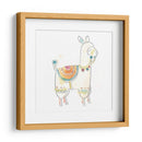 Blockprint Llama I - June Erica Vess | Cuadro decorativo de Canvas Lab