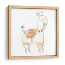 Blockprint Llama I - June Erica Vess | Cuadro decorativo de Canvas Lab