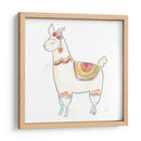 Blockprint Llama Ii - June Erica Vess | Cuadro decorativo de Canvas Lab