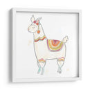 Blockprint Llama Ii - June Erica Vess | Cuadro decorativo de Canvas Lab