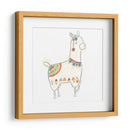 Blockprint Llama Iv - June Erica Vess | Cuadro decorativo de Canvas Lab