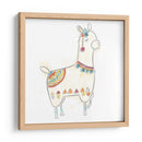 Blockprint Llama Iv - June Erica Vess | Cuadro decorativo de Canvas Lab