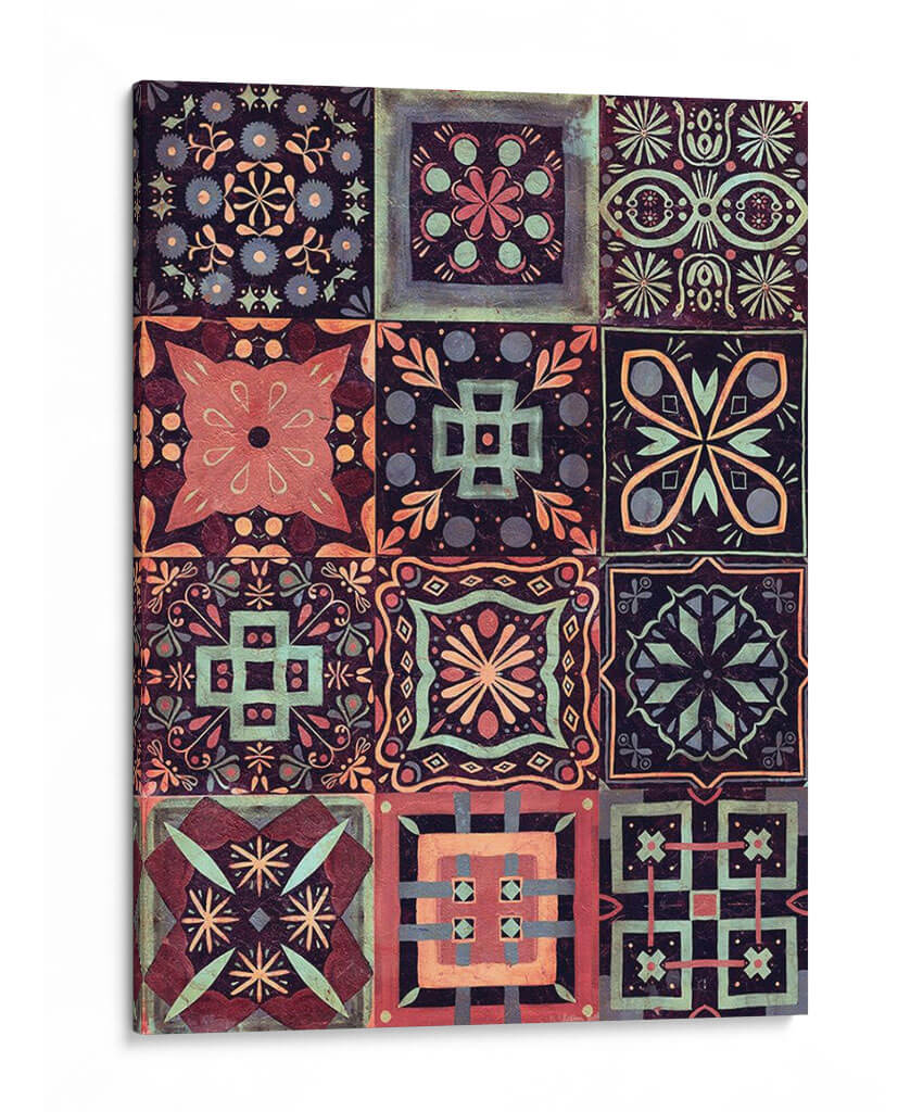 Tile Kaleidoscope Iv - Victoria Borges | Cuadro decorativo de Canvas Lab
