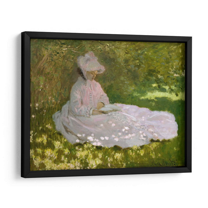 Primavera - Claude Monet | Cuadro decorativo de Canvas Lab