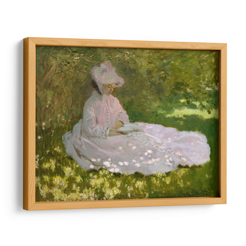 Primavera - Claude Monet | Cuadro decorativo de Canvas Lab