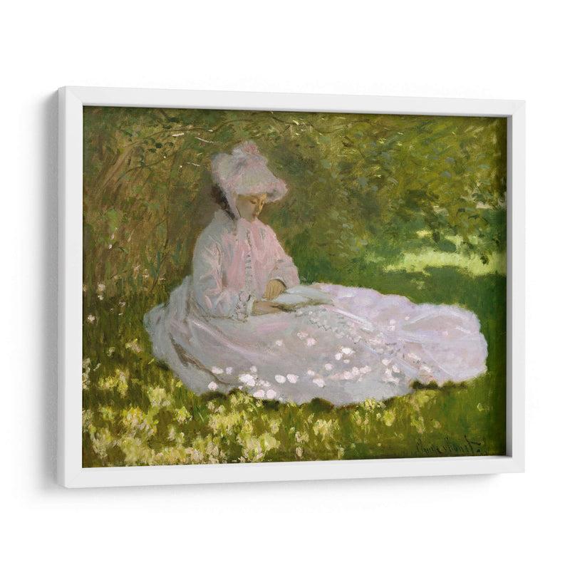 Primavera - Claude Monet | Cuadro decorativo de Canvas Lab