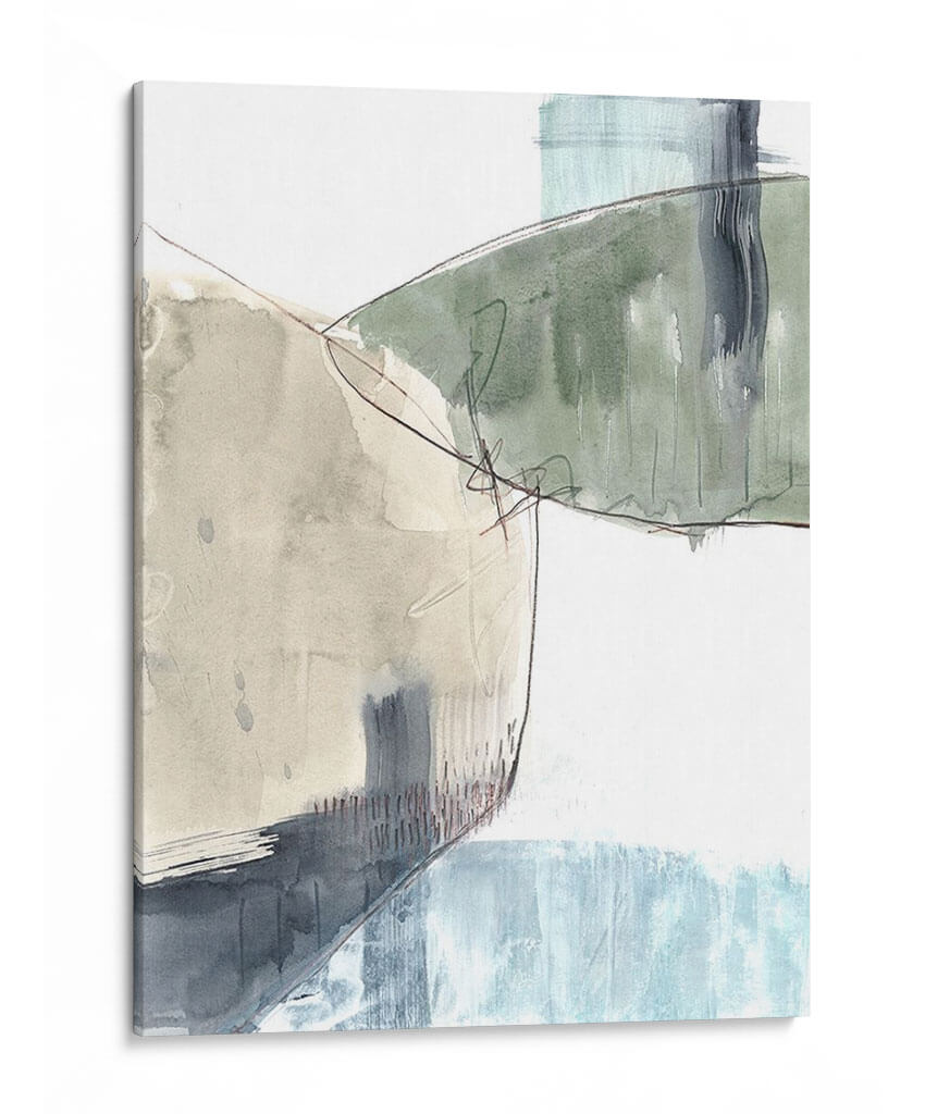 Divide Verdant Ii - Jennifer Goldberger | Cuadro decorativo de Canvas Lab