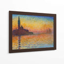 San Giorgio Maggiore durante el crepúsculo - Claude Monet | Cuadro decorativo de Canvas Lab
