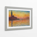 San Giorgio Maggiore durante el crepúsculo - Claude Monet | Cuadro decorativo de Canvas Lab