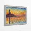 San Giorgio Maggiore durante el crepúsculo - Claude Monet | Cuadro decorativo de Canvas Lab