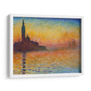 San Giorgio Maggiore durante el crepúsculo - Claude Monet | Cuadro decorativo de Canvas Lab