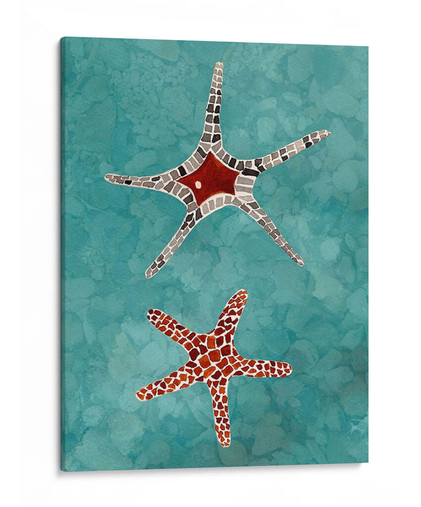 Twin Starfish I - Alicia Ludwig | Cuadro decorativo de Canvas Lab