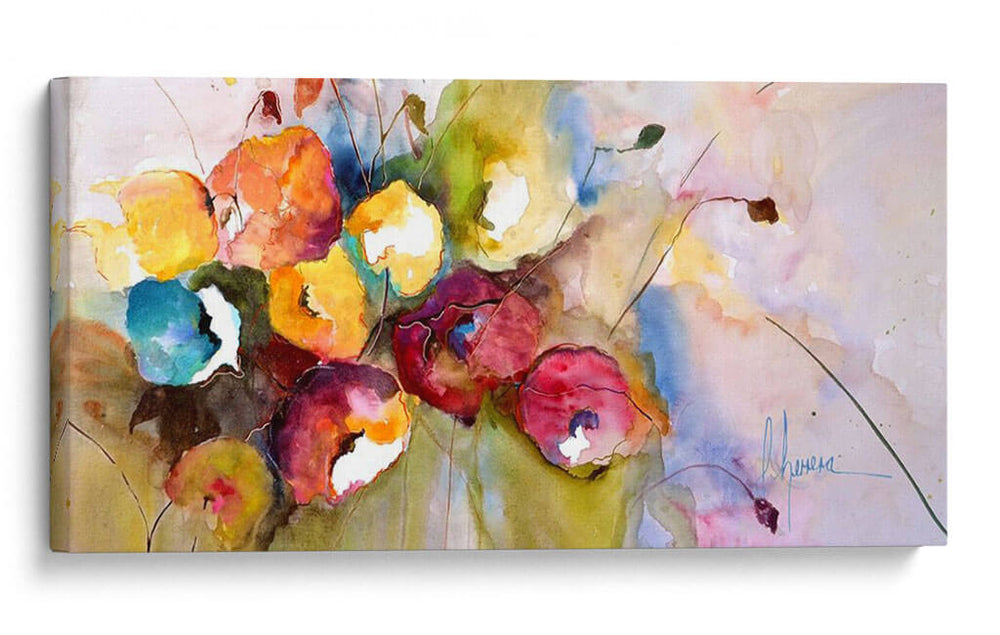 Flores Horizontales V - Leticia Herrera | Cuadro decorativo de Canvas Lab
