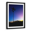 Palmera de noche - Rodrigo Zabal | Cuadro decorativo de Canvas Lab