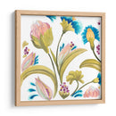 Abbey Azulejos Florales I - June Erica Vess | Cuadro decorativo de Canvas Lab