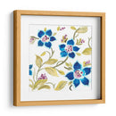 Azulejos Florales De La Abadía Ii - June Erica Vess | Cuadro decorativo de Canvas Lab