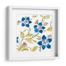 Azulejos Florales De La Abadía Ii - June Erica Vess | Cuadro decorativo de Canvas Lab