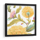 Abbey Floral Tiles Iii - June Erica Vess | Cuadro decorativo de Canvas Lab