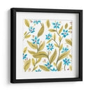 Azulejos Florales De La Abadía Iv - June Erica Vess | Cuadro decorativo de Canvas Lab